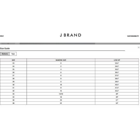 NWT J Brand Natasha in Penrose Sky High Skinny Buttonfly Stretch Jeans 36 - Picture 6 of 6